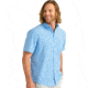 HUK Performance Fishing Kona Solid Short Sleeve Shirt - Mens, Marolina Blue, Small, H1500154-420-S