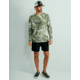 HUK Performance Fishing Mossy Oak Pursuit Crew - Mens, Mo Sw Freshwtr, Medium, H1200610-947-M