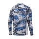 HUK Performance Fishing Mossy Oak Pursuit Long Sleeve Graphic T-Shirt - Mens, Mossy Oak Hydro Glacier, 2XL, H1200228-098-XXL