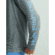 HUK Performance Fishing Pursuit Hoodie Heather - Mens, Heather Black, Medium, H1200486-003-M
