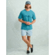 HUK Performance Fishing Pursuit Printed Volley Short - Mens, Harbor Mist2, Large, H2000227-035-L