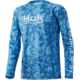 HUK Performance Fishing Running Lakes Pursuit L/S Shirt - Kids, Titanium Blue, YL, H7120065-428-YL