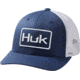 HUK Performance Fishing Solid Trucker Cap - Mens, Sargasso Sea, One Size, H3000301-409-1