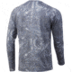HUK Performance Fishing Stone Shore Pursuit L/S Shirt - Mens, Overcast Grey, M, H1200409-032-M
