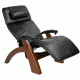 Human Touch Perfect Chair PC095 - Walnut base, Black Chair Pads