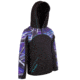 Huntworth 2-Tone Fleece 1/4 Zip Pullover Hoodie Girls, Ultraviolet/ Black, Large E-904-YG-31UV/BK-L