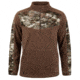 Huntworth Anti-pill Fleece 1/4 Zip Pullover - Mens, Ash Brown / Tarnen, Extra Large, E-957-AB/TRN-XL