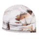 Huntworth Carthage Lined Waterproof Performance Fleece Beanie Hat - Mens, Snow Camo, Large, E-5593-30SCB-M/L