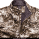 Huntworth Elkins Mid Weight Windproof Soft Shell Jacket Grid Fleece Interior - Mens, Tarnen, Medium, E-9501-TRN-M