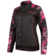 Huntworth Heather Performance Fleece Jacket - Womens, Heather Black/Huntworth Passion, Medium E-9101-W-HK/PA-M