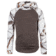 Huntworth Knit Jersey Hoodie - Girls, Charcoal Gray / Snow Camo, Small, E-9303-YG-CG/SCB-S