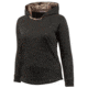 Huntworth Ladies Knit Jersey Hoodie Heather - Womens, Heather Juniper / Hiddn, Medium, E-9387-W-HJP/HDN-M