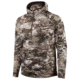 Huntworth Shelton Performance 1/2 Zip Hoodie with Facemask Unlined - Mens, Tarnen, Extra Large, E-9373-TRN-XL