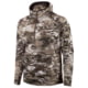 Huntworth Shelton Performance 1/2 Zip Hoodie with Facemask Unlined - Mens, Tarnen, Extra Large, E-9373-TRN-XL