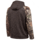 Huntworth Performance Fleece Hoodie Horizontal Camo Flag - Mens, Charcoal Gray / Hiddn, Large, E-9409-CG/HDN-L