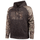 Huntworth Performance Fleece Hoodie Horizontal Camo Flag - Mens, Charcoal Grey/Hiddn, Large, E-9409-CG/HDN-L