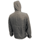Huto Lifestyle Fuzzy Fleece Hoodie w/Nylon Outer Shell, Grey, Medium, FUZYFLCE-HDIE-GRY-M