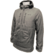 Huto Lifestyle Fuzzy Fleece Hoodie w/Nylon Outer Shell, Grey, Medium, FUZYFLCE-HDIE-GRY-M