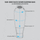 Huto Lifestyle Sub-Zero 750 Fill Power Sleeping Bag