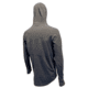 Huto Lifestyle Huto Lifestyle Synthetic Mid-Weight Hoodie/Base Layer, Grey, 3XL, SYNTC-WGHT-HDIE-GRY-XXXL
