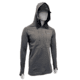 Huto Lifestyle Huto Lifestyle Synthetic Mid-Weight Hoodie/Base Layer, Grey, 3XL, SYNTC-WGHT-HDIE-GRY-XXXL