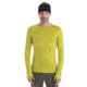 Icebreaker 125 ZoneKnit Long Sleeve Crewe Thermal Top - Mens, Bio Lime/Ether/Cb, 2XL, IB0A56H3883XXL
