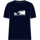 Icebreaker 150 Tech Lite II Short Sleeve Sidecountry Skiers Club T-Shirt - Men's, Midnight Navy, 2XL, IB0A56RD401XXL