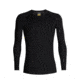 Icebreaker 150 Zone Long Sleeve Crewe, Black/Mineral, 2XL, 104347-001-XXL