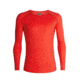 Icebreaker 150 Zone Long Sleeve Crewe, Chili Red/Monsoon, Medium, 104347-601-M