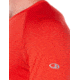Icebreaker 150 Zone Long Sleeve Crewe, Chili Red/Monsoon, Small, 104347-601-S