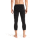 Icebreaker 200 Oasis 3/4 Thermal Leggings - Mens, Black, Extra Small, IB104368001XS