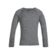 Icebreaker 200 Oasis Long Sleeve Crewe - Kids, Gritstone Heather, 6US, IB1045010136