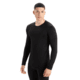 Icebreaker 200 Oasis Long Sleeve Crewe - Mens, Black, Extra Small, IB104365001XS