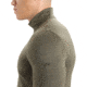 Icebreaker 200 Oasis Long Sleeve Half Zip Thermal Top - Mens, Loden, Large, IB104367069L