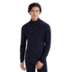 Icebreaker 200 Oasis Long Sleeve Half Zip Thermal Top - Men's, Midnight Navy, Extra Small, IB104367401XS