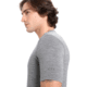 Icebreaker 200 Oasis Short Sleeve Crewe Thermal Top - Mens, Gritstone Heather, Extra Small, IB104509013XS