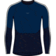 Icebreaker 200 Sonebula Long Sleeve Thermal Top - Men's, Midnight Navy/Royal Navy/Snow/Cb, Small, IB0A56QH090S