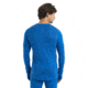 Icebreaker 200 ZoneKnit Long Sleeve Crewe Thermal Top - Mens, Lazurite/Solar/Cb, 2XL, IB0A56HA876XXL