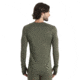 Icebreaker 200 ZoneKnit Long Sleeve Crewe Thermal Top - Mens, Loden/Ether/Cb, Extra Small, IB0A56HA881XS