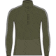 Icebreaker 200 ZoneKnit Long Sleeve Half Zip Thermal Top - Men's, Loden/Ether/Cb, Medium, IB0A56H9881M