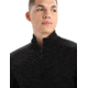 Icebreaker 260 Tech Long Sleeve Half Zip Thermal Top - Mens, Black, Extra Small, IB104372001XS