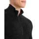 Icebreaker 260 Tech Long Sleeve Half Zip Thermal Top - Men's, Black, Extra Small, IB104372001XS