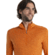 Icebreaker 260 Tech Long Sleeve Half Zip Thermal Top - Mens, Earth, Extra Large, IB104372865XL