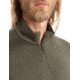 Icebreaker 260 Tech Long Sleeve Half Zip Thermal Top - Mens, Loden, 2XL, IB104372069XXL