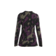 Icebreaker 260 Vertex Long Sleeve Natural Shades Crewe Top - Womens, Black/Loden/Nightshade/J, Extra Small, IB0A56UP962XS