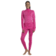Icebreaker 260 ZoneKnit Long Sleeve Half Zip Thermal Top - Women's, Tempo/Electron Pink/Cb, Extra Small, IB0A56HI858XS