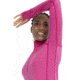 Icebreaker 260 ZoneKnit Long Sleeve Half Zip Thermal Top - Womens, Tempo/Electron Pink/Cb, Extra Small, IB0A56HI858XS