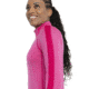 Icebreaker 260 ZoneKnit Long Sleeve Half Zip Thermal Top - Womens, Tempo/Electron Pink/Cb, Extra Small, IB0A56HI858XS