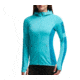 Atom Long Sleeve Hood Jacket - Womens-Aquamarine/Alpine/Aquamarine-Medium