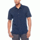 Icebreaker Compass Short Sleeve Shirt, Midnight Navy, M, 103611402M